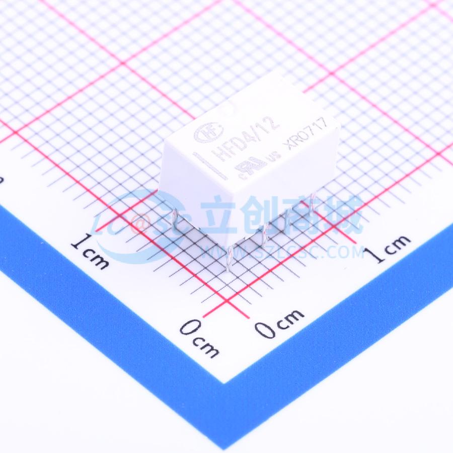 Rơ-le tín hiệu HFD4/12 HF 12V DIP,10x6.5mm - Techcore Việt Nam
