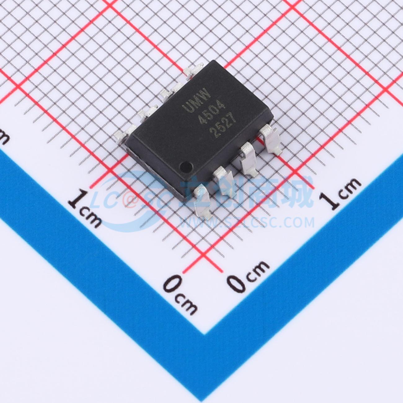Optocoupler logic HCPL-4504-500E(UMW) SOP-8 - Techcore Việt Nam