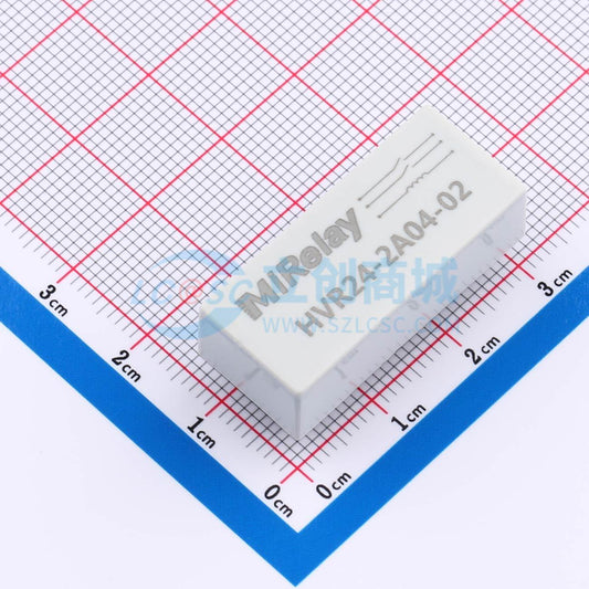 Rơ-le điện tử HVR24-2A04-02 MiRelay 24V THT,30.9x13.4mm - Techcore Việt Nam