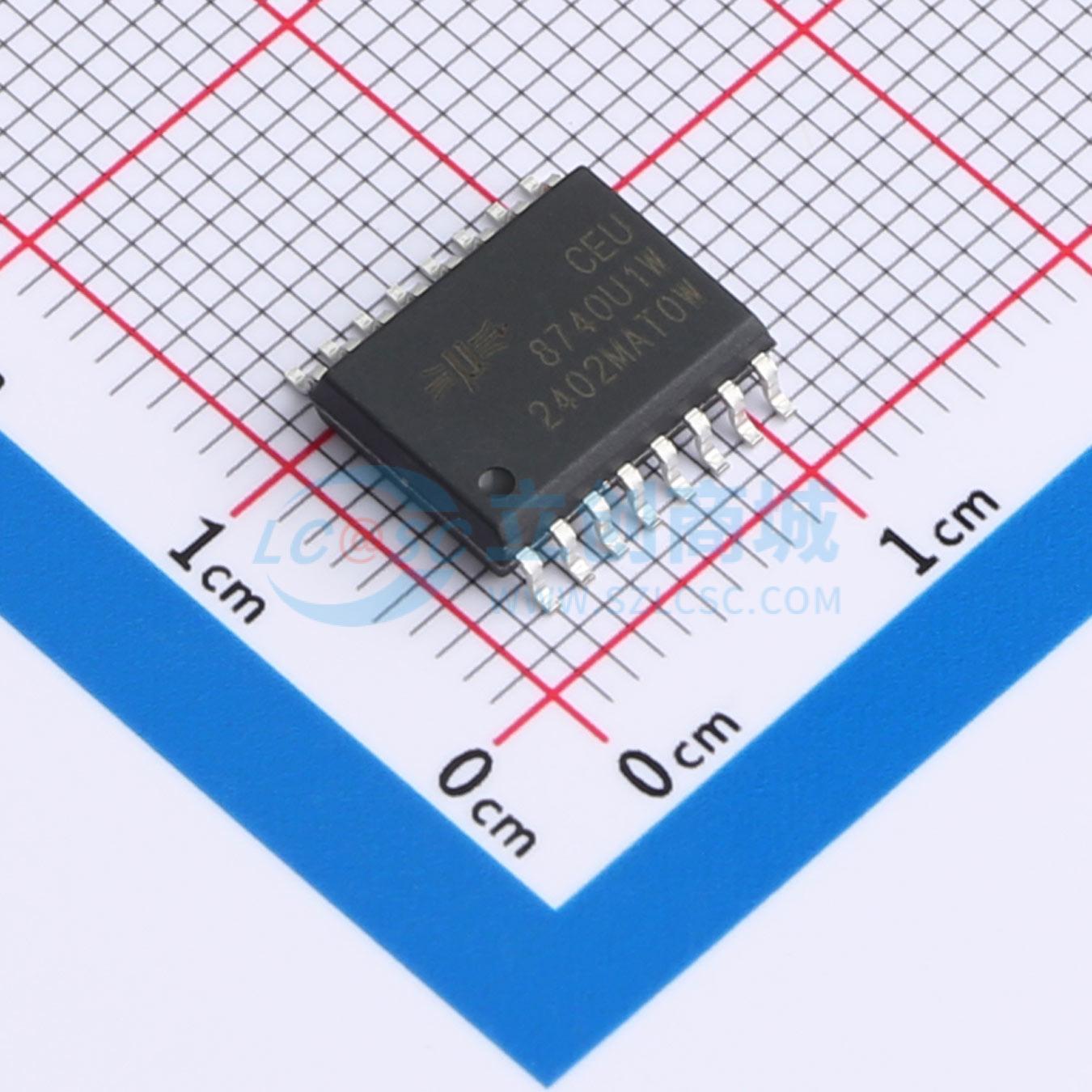 IC Cách Ly Số CEU8740U1W coileasy SOP-16-300mil 100Mbps 4 Kênh - Techcore Việt Nam