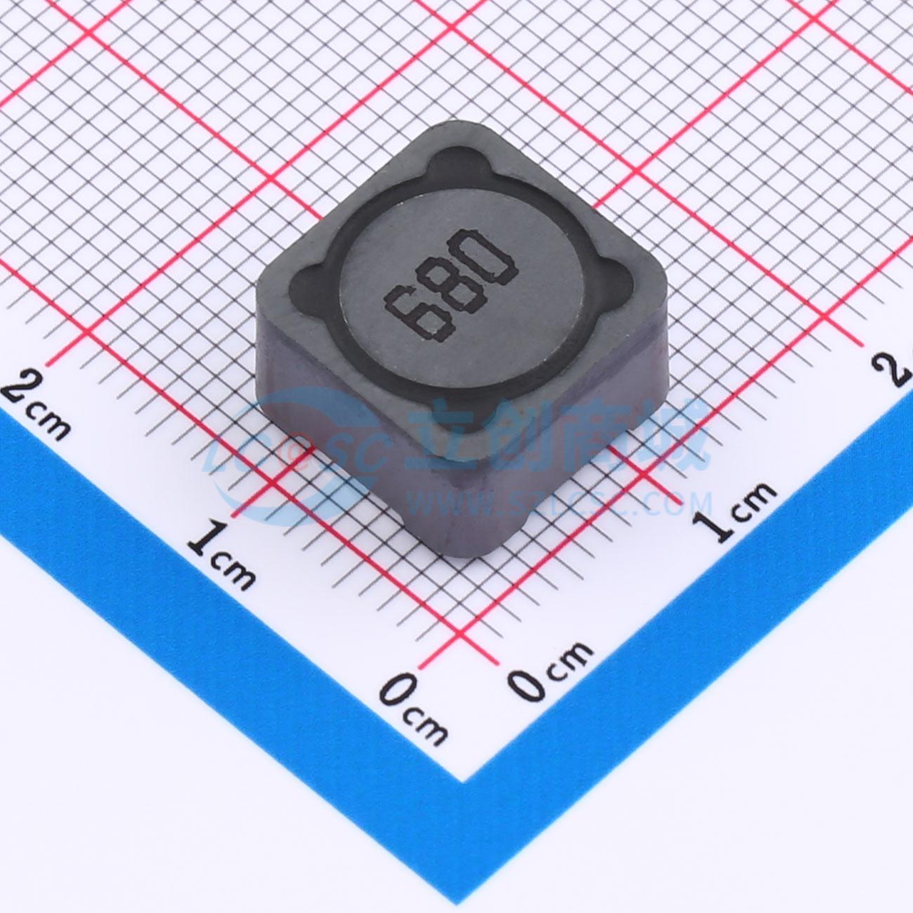 Cuộn Cảm Công Suất SMDRI127-680MT SXN SMD,12.3x12.3mm 68uH 2.1A ±20% - Techcore Việt Nam