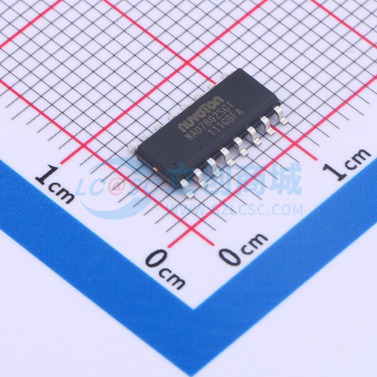 IC ADC NAU7802SGI SOP-16 C5180029 - Techcore Việt Nam