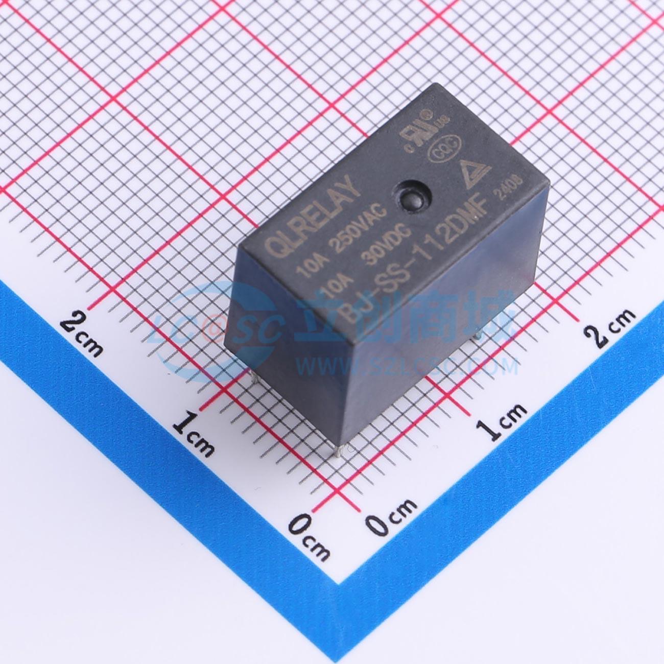 Rơ-le điện tử BJ-SS-112DMF QLRELAY 12V THT,17.6x10.1mm - Techcore Việt Nam