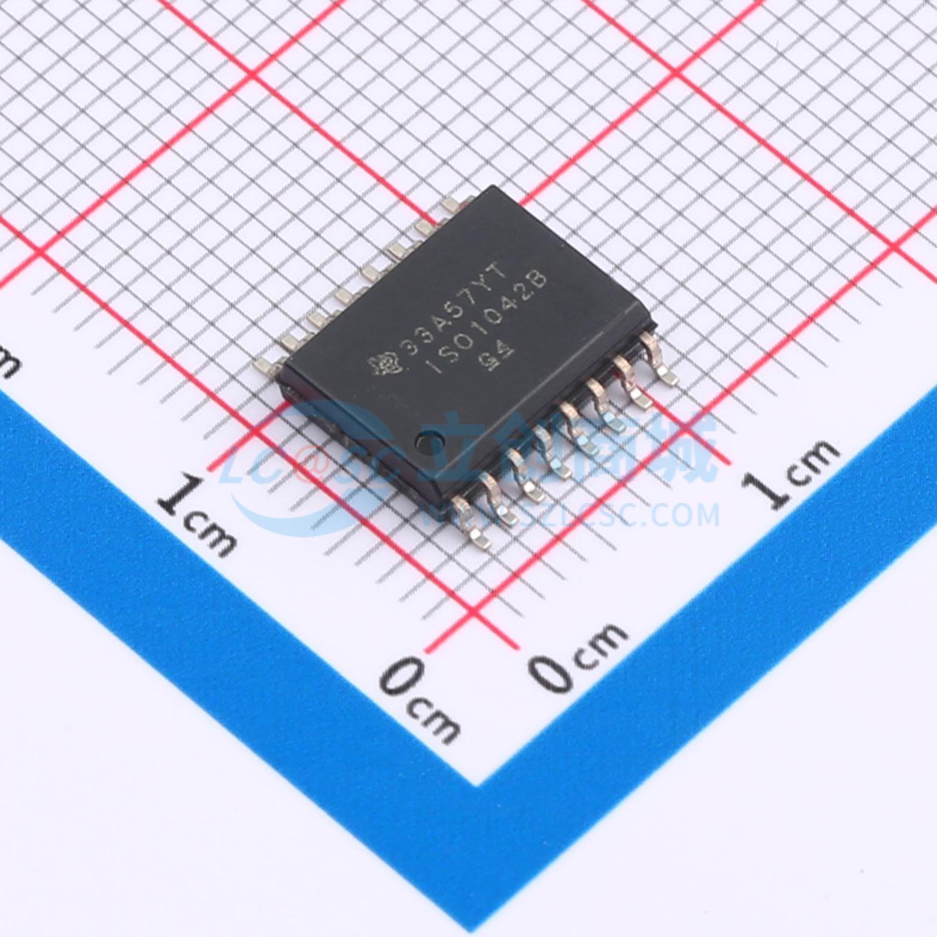 IC Thu Phát CAN Cách Ly ISO1042BDWR TI SOIC-16-300mil 5Mbps 5000 - Techcore Việt Nam