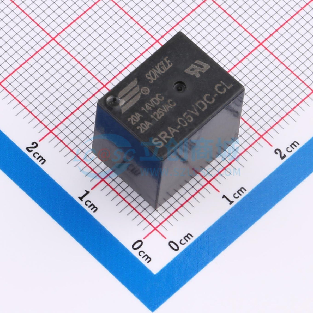 Rơ-le điện tử SRA-05VDC-CL SONGLE THT,16x12.4mm - Techcore Việt Nam