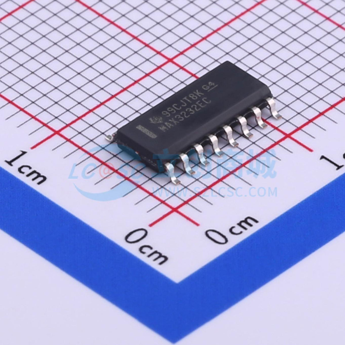 Linh kiện bảo vệ ESD MAX3232ECDR Texas Instruments SOIC-16 - Techcore Việt Nam