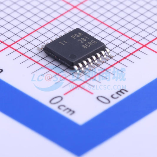 IC Khuếch Đại Thuật Toán Chính Xác PGA281AIPWR Texas Instruments TSSOP-16 1 kênh 36–18 V - Techcore Việt Nam