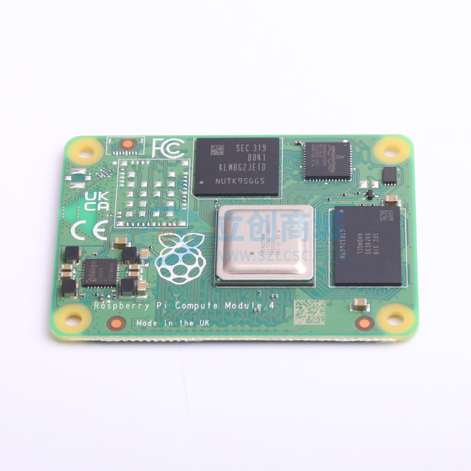 Bo mạch phát triển và công cụ phát triển CM4001032 - Compute Module 4 Rev5 Raspberry Pi - Techcore Việt Nam