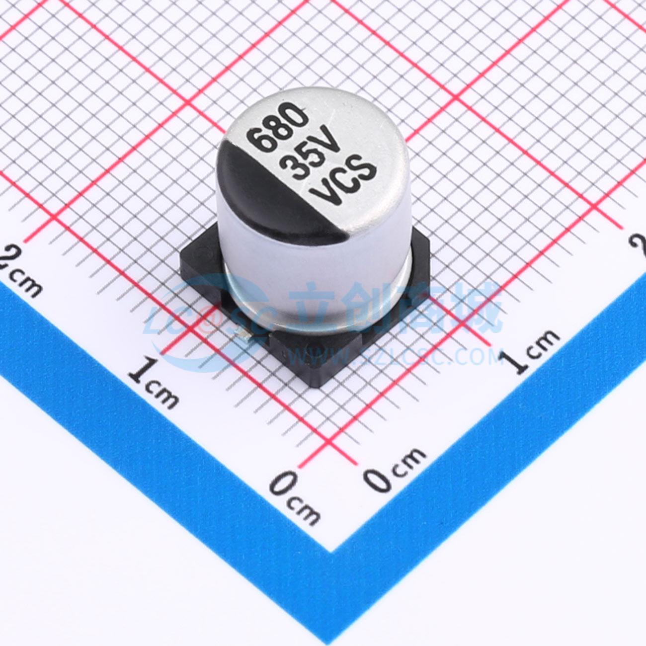 Linh kiện điện tử 126RV0105 KNSCHA SMD,D10xL10.5mm - Techcore Việt Nam