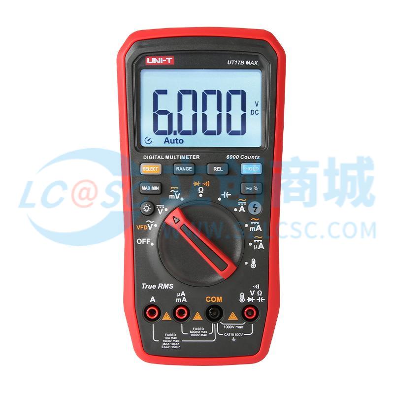 Đồng hồ vạn năng UT17B MAX UNI-T True RMS Dùng Cho Đo Kiểm Điện Tử - Techcore Việt Nam