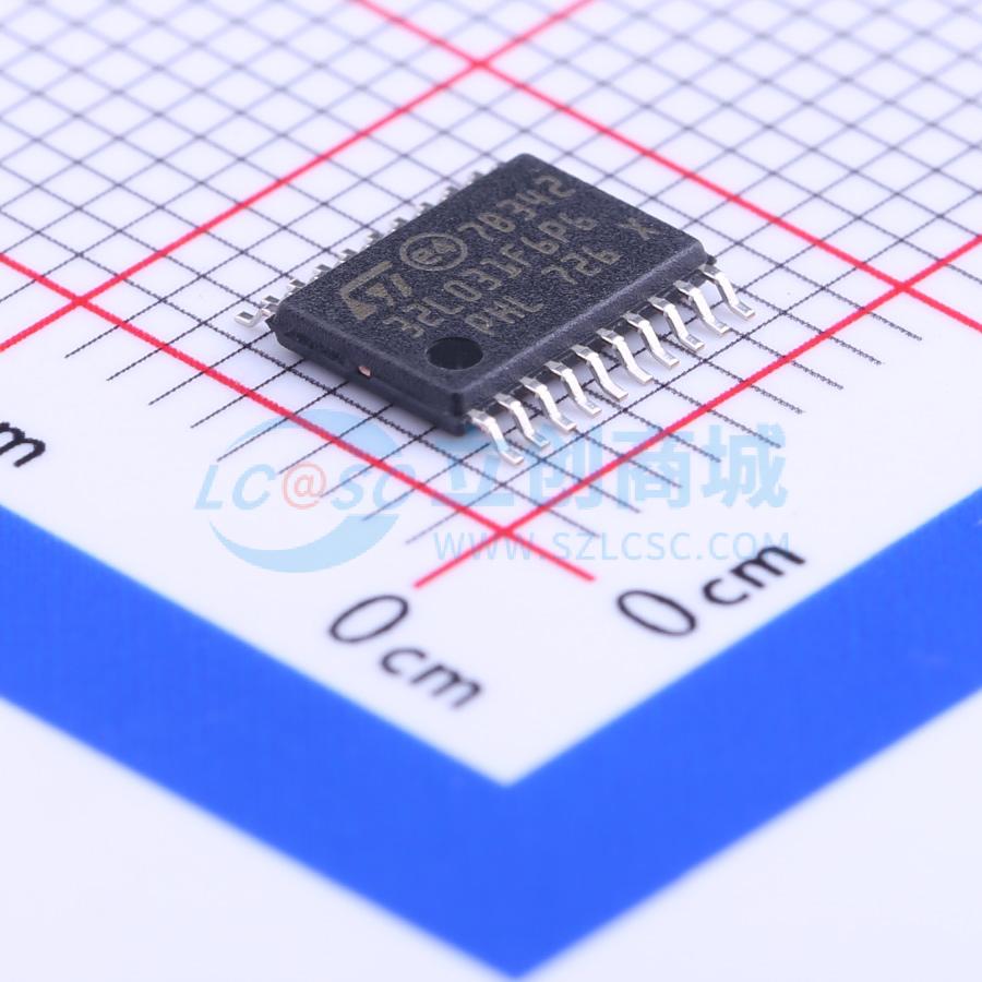 Vi điều khiển MCU STM32L031F6P6 STMicroelectronics TSSOP-20 - Techcore Việt Nam