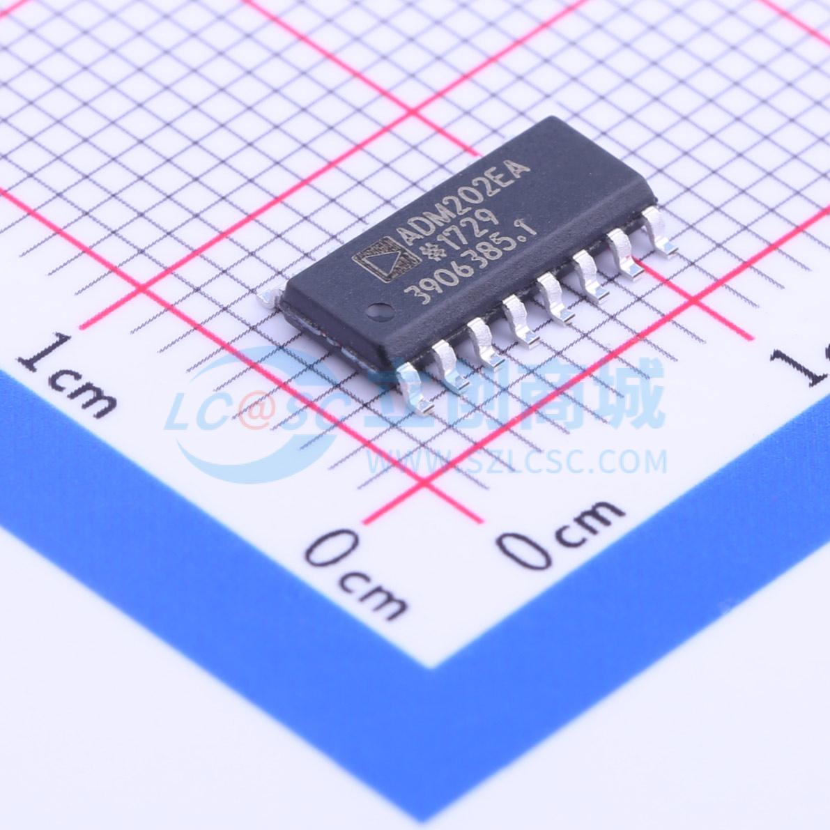 IC giao tiếp RS-232 ADM202EARNZ-REEL7 Analog Devices SOIC-16 - Techcore Việt Nam