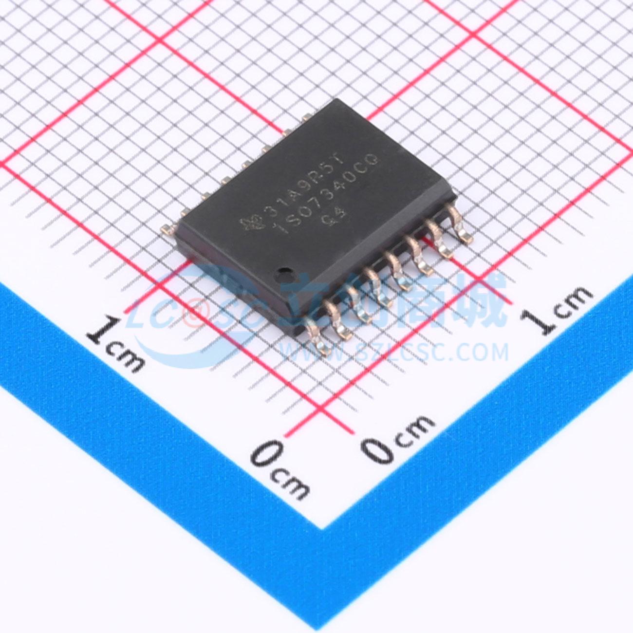 IC Cách Ly Số ISO7340CQDWRQ1 TI SOIC-16-300mil 25Mbps 4 Kênh - Techcore Việt Nam