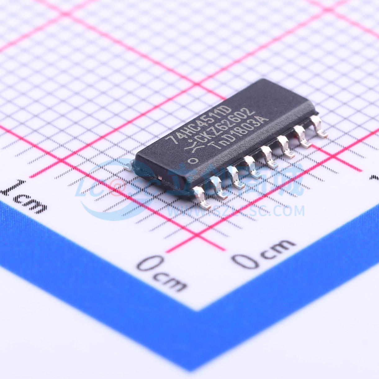 IC điều khiển LED 7 đoạn 74HC4511D,653 Nexperia SOIC-16 1V - Techcore Việt Nam