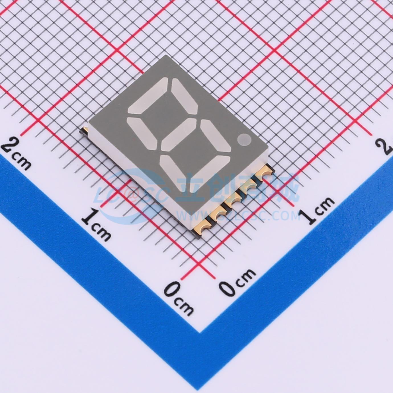 LED 7 đoạn GS3911CR-G Guangcai Display SMD,15x9.8mm Cathode chung - Techcore Việt Nam