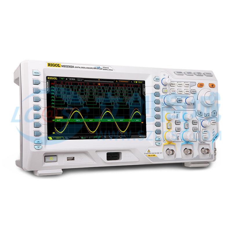 Máy hiện sóng MSO2202A RIGOL 8bit 200MHz 2GSa/s Phù hợp đo kiểm trong phòng lab - Techcore Việt Nam