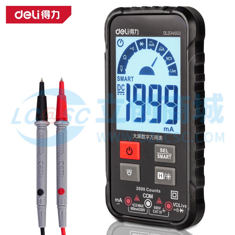 Đồng hồ vạn năng DL334503 Deli Tools Phù hợp kiểm tra và bảo trì hiện trường - Techcore Việt Nam