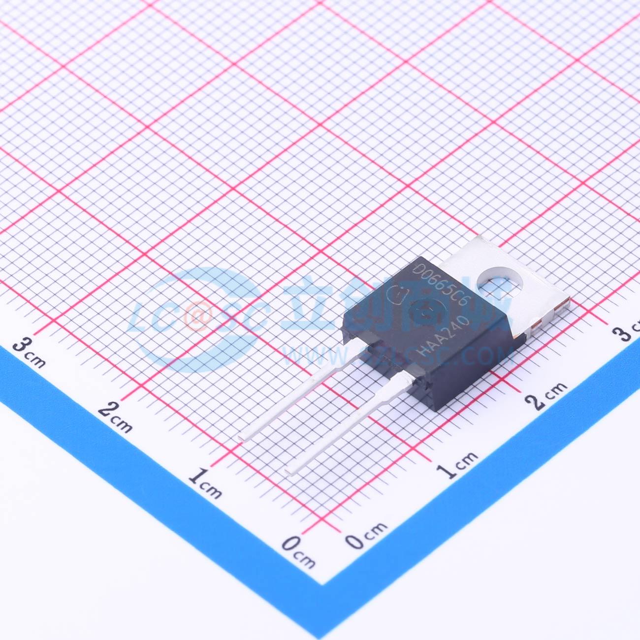 Diode SiC IDH06G65C6 Infineon TO-220-2 1.25V@6A - Techcore Việt Nam