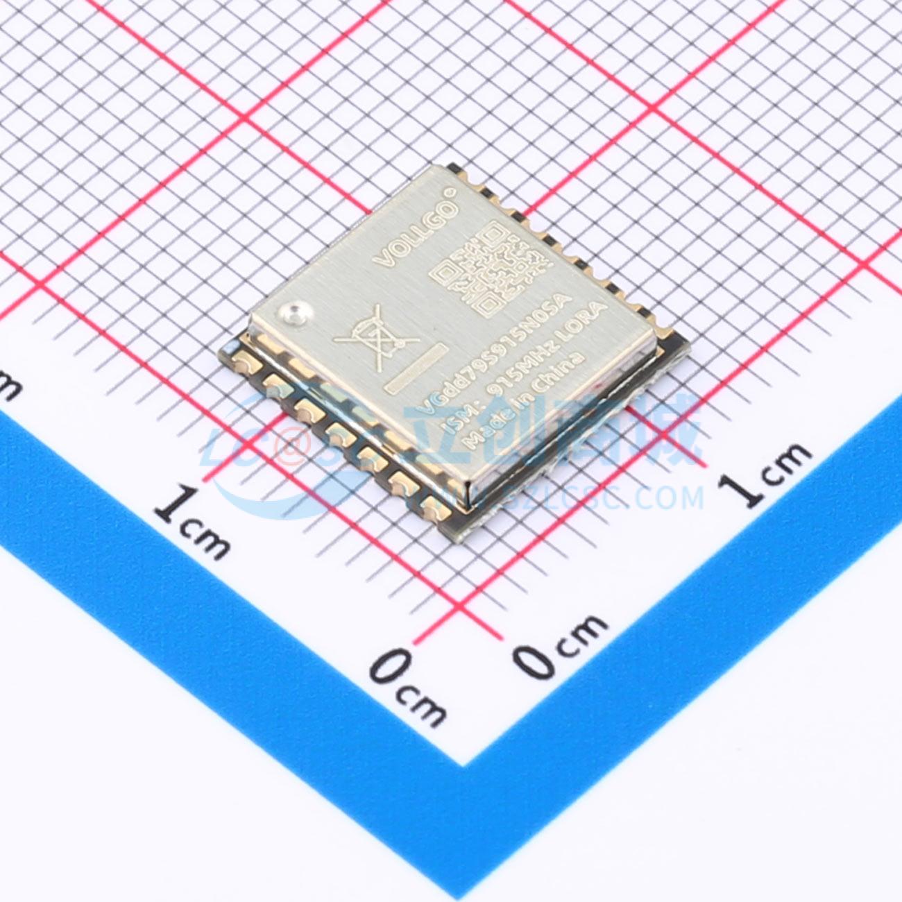Module LoRa VGDD79S915N0SA Vollgo SMD 11.5x11.5mm 915MHz - Techcore Việt Nam