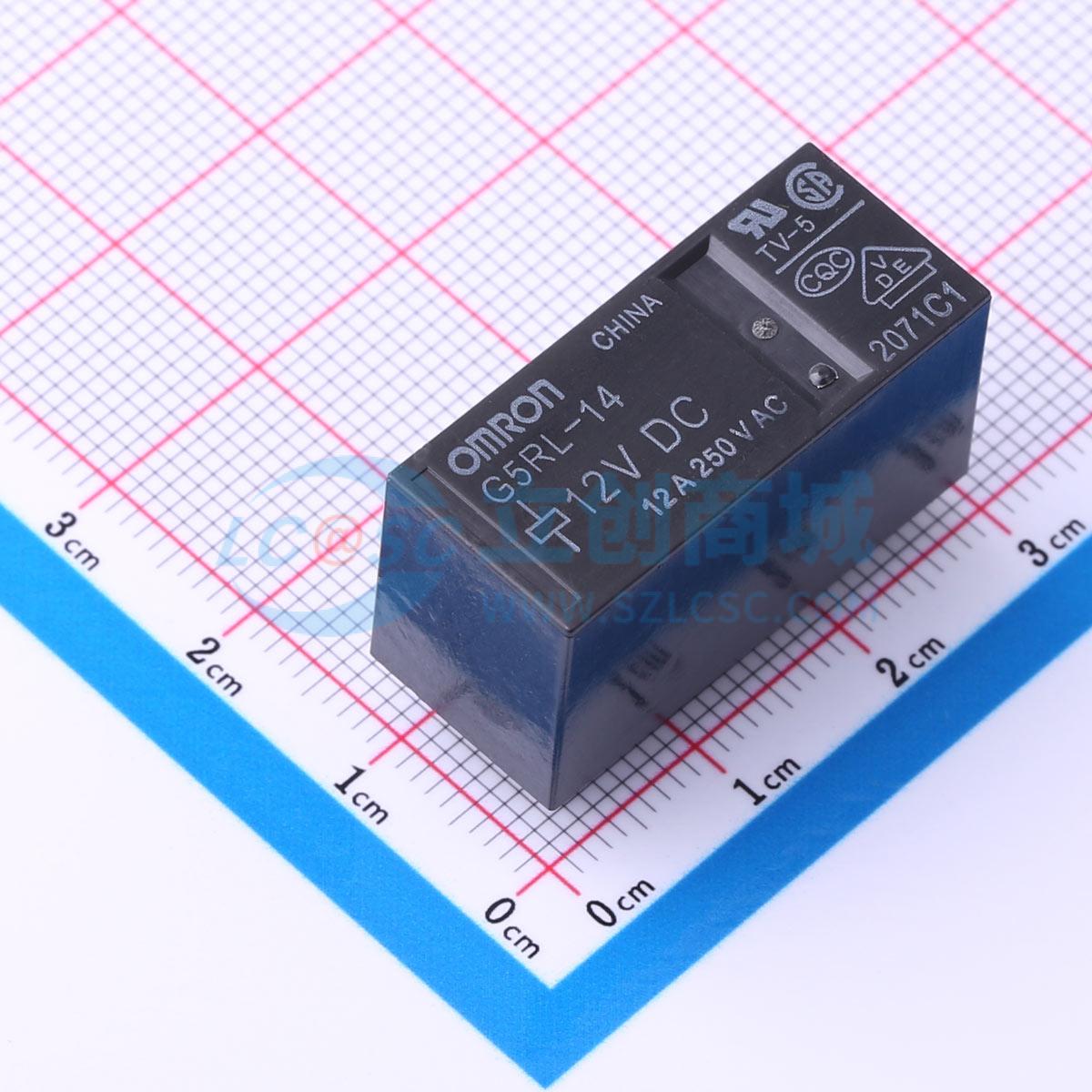 Rơ-le điện tử G5RL-14 DC12 OMRON - Techcore Việt Nam