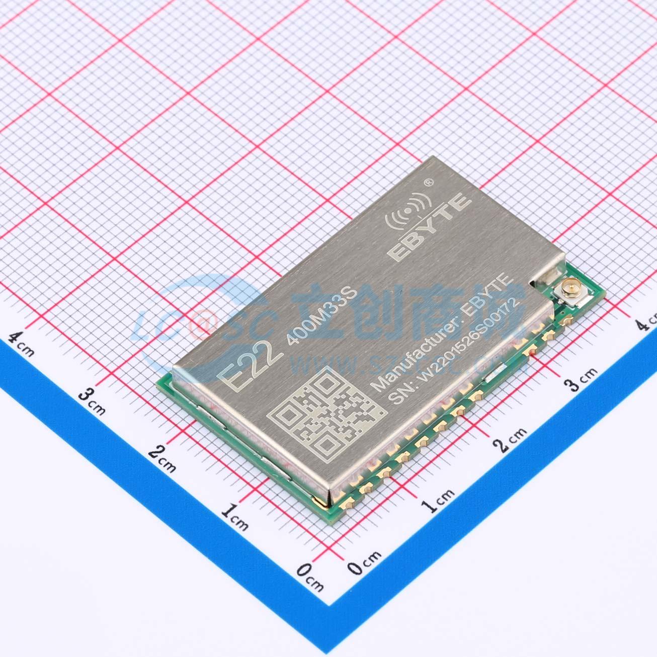 Module LoRa E22-400M33S EBYTE SMD 38.5x24mm 470MHz, 433MHz - Techcore Việt Nam