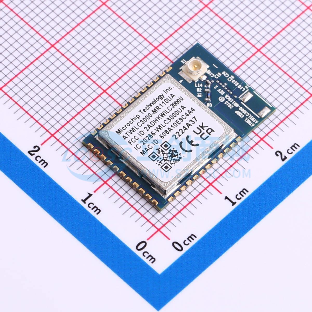Module WiFi ATWILC3000-MR110UA MICROCHIP SMD 22.4x14.7mm 2.4GHz - Techcore Việt Nam