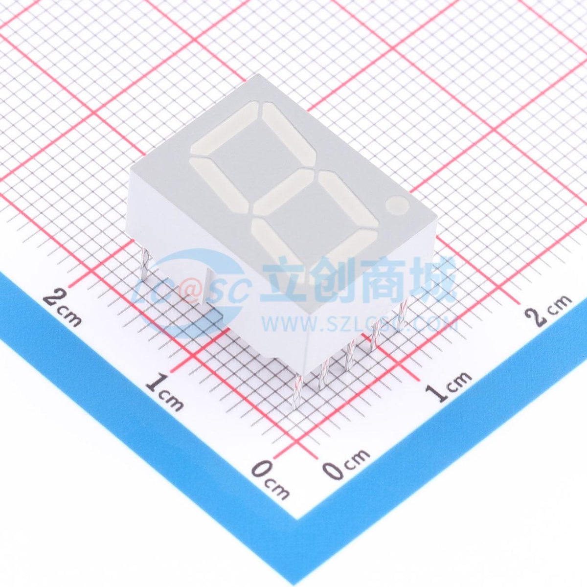 LED 7 đoạn HDSP-5553 Broadcom DIP-10 Cathode chung - Techcore Việt Nam