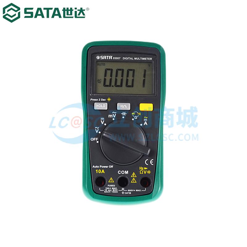 Đồng hồ vạn năng 3007 SATA Kiểm tra diode Dùng Cho Đo Kiểm Điện Tử - Techcore Việt Nam