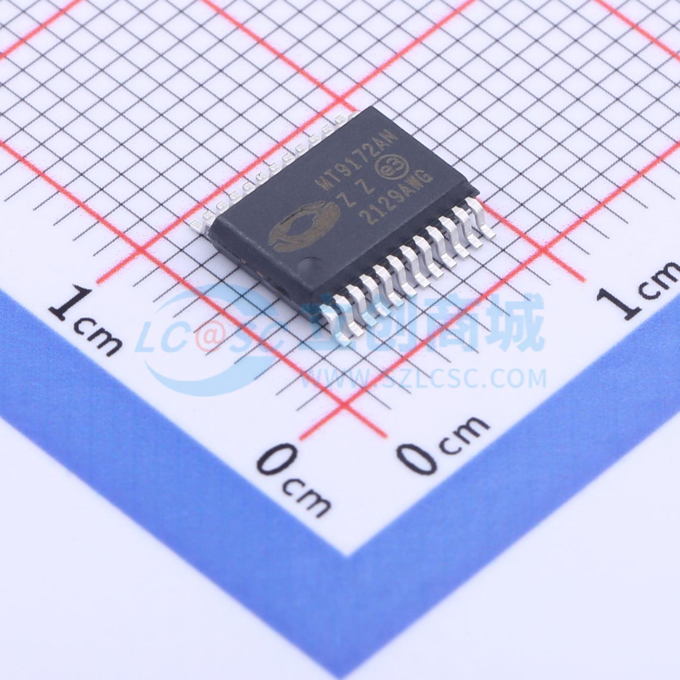 IC giao tiếp MT9172AN1 MICROCHIP SSOP-24-208mil - Techcore Việt Nam