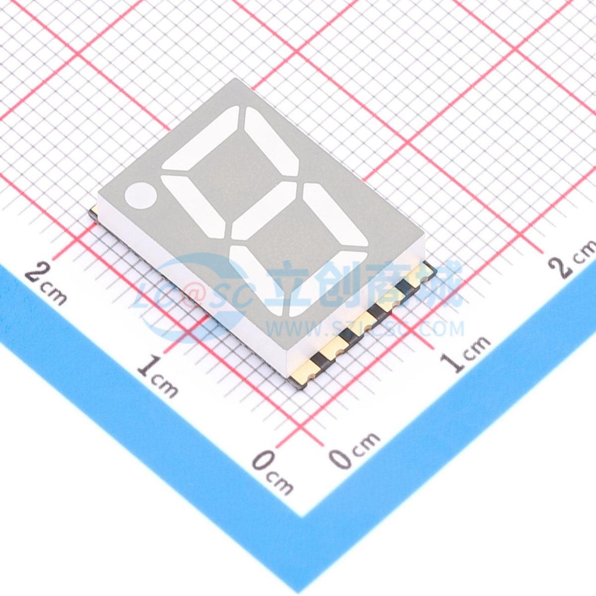 LED 7 đoạn GS5611APG-G Guangcai Display SMD,19x12.4mm - Techcore Việt Nam