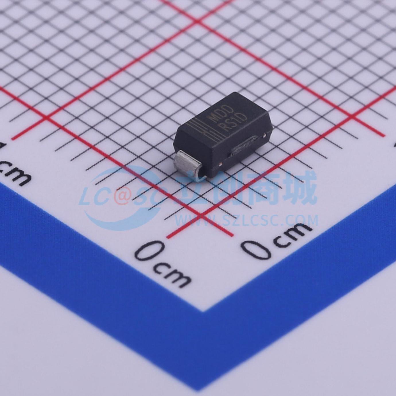 Diode phục hồi nhanh RS1D MDD SMA 1.3V@1A - Techcore Việt Nam