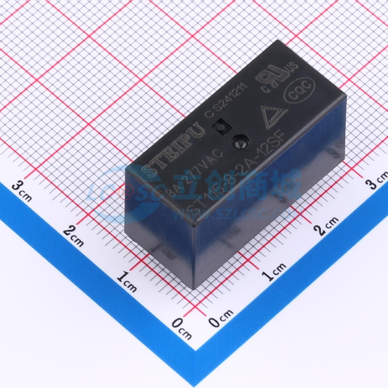 Rơ-le công suất ST115-8-2A-12SF STEIPU 12V THT - Techcore Việt Nam