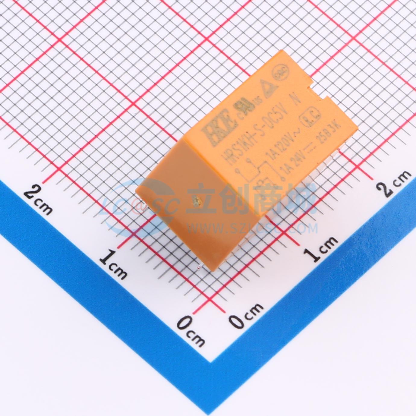 Rơ-le công suất HRS1KH-S-DC5V HKE 5V THT,15.6x10.6mm - Techcore Việt Nam