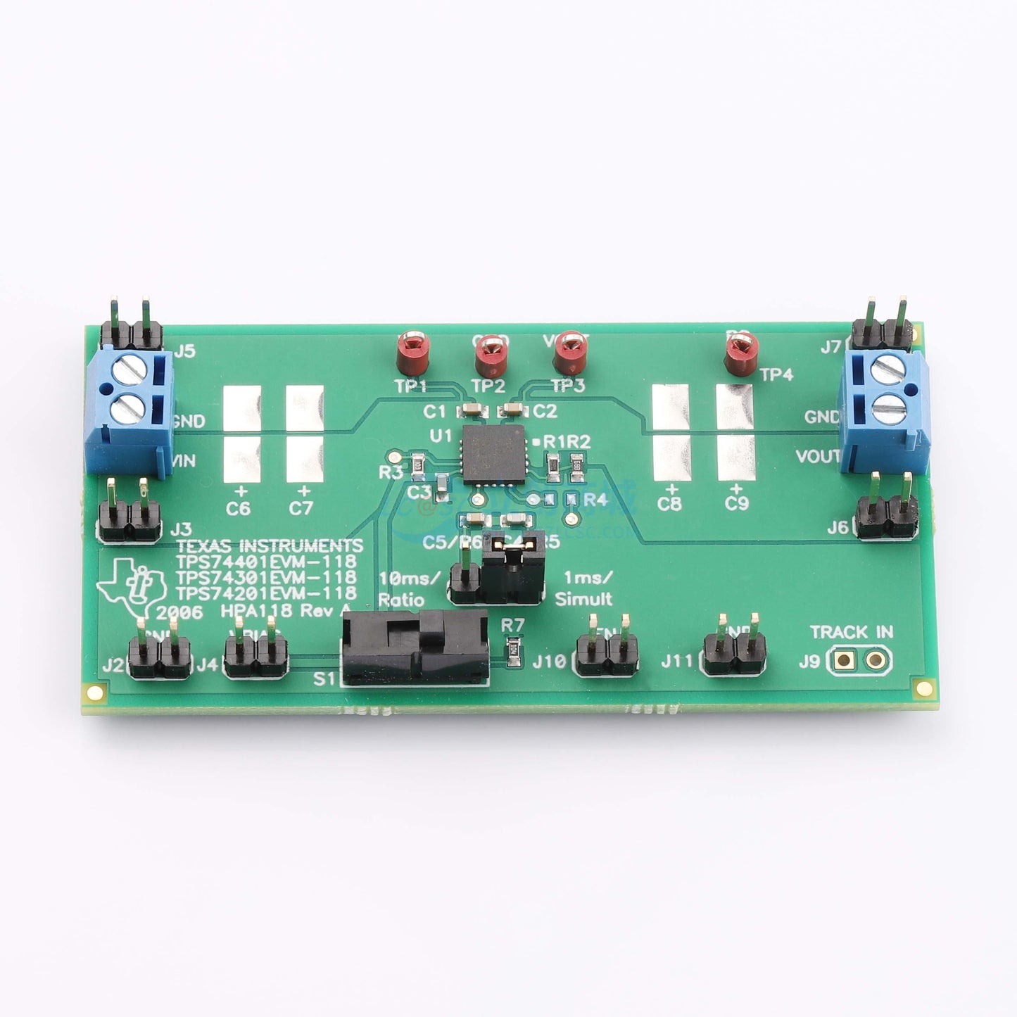 Bo mạch phát triển TPS74401EVM-118 TI - Techcore Việt Nam