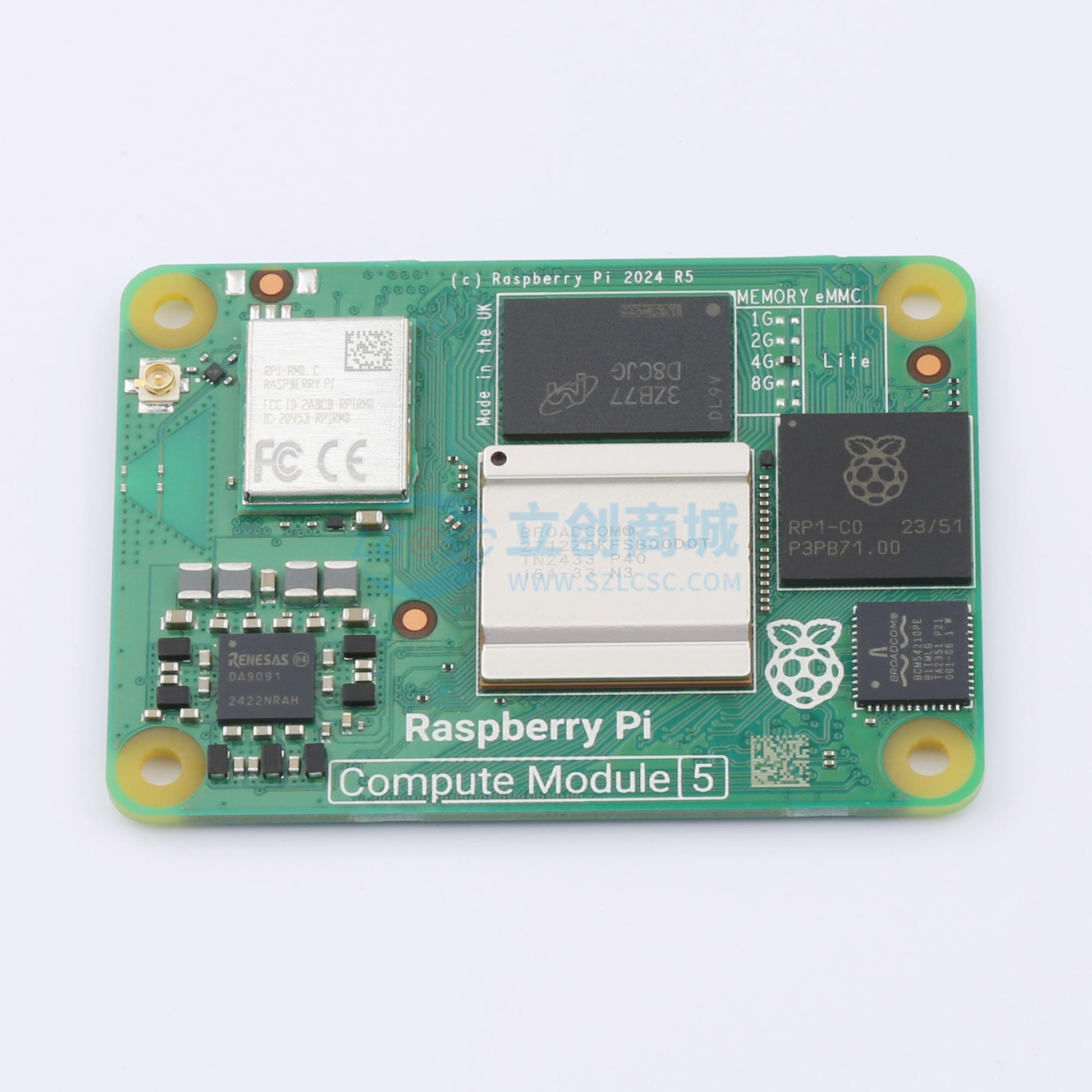 Bo mạch phát triển và công cụ phát triển CM5104000 (Compute Module CM5, 4GB RAM/0GB eMMC, Wireless) 1 - Techcore Việt Nam