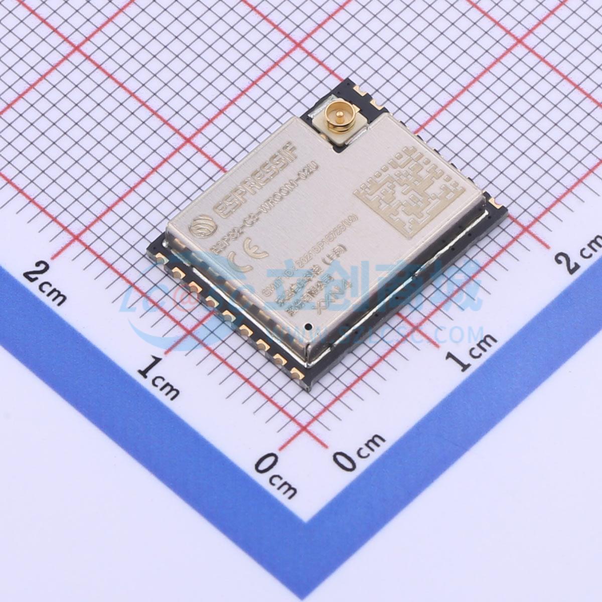 Module WiFi ESP32-C3-WROOM-02U-N4 ESPRESSIF SMD-19P 2.4GHz - Techcore Việt Nam