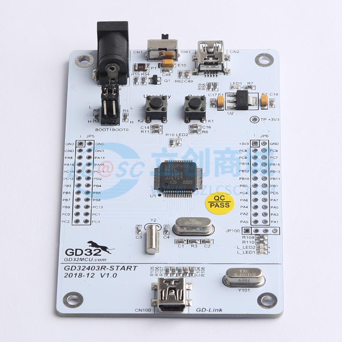 Bo mạch phát triển GD32403R-START GigaDevice - Techcore Việt Nam