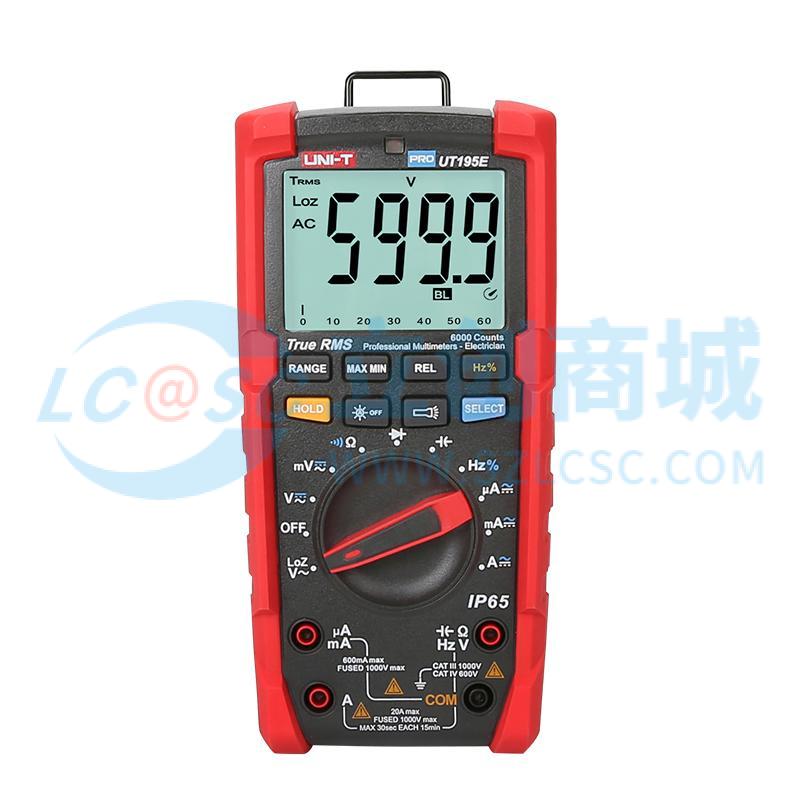 Đồng hồ vạn năng UT195E UNI-T Dạng cầm tay Dùng Cho Đo Kiểm Điện Tử - Techcore Việt Nam