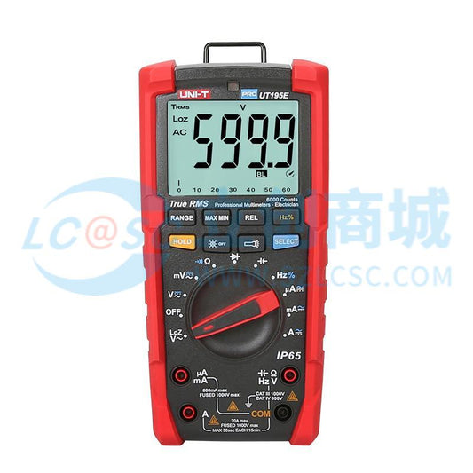 Đồng hồ vạn năng UT195E UNI-T Dạng cầm tay Dùng Cho Đo Kiểm Điện Tử - Techcore Việt Nam