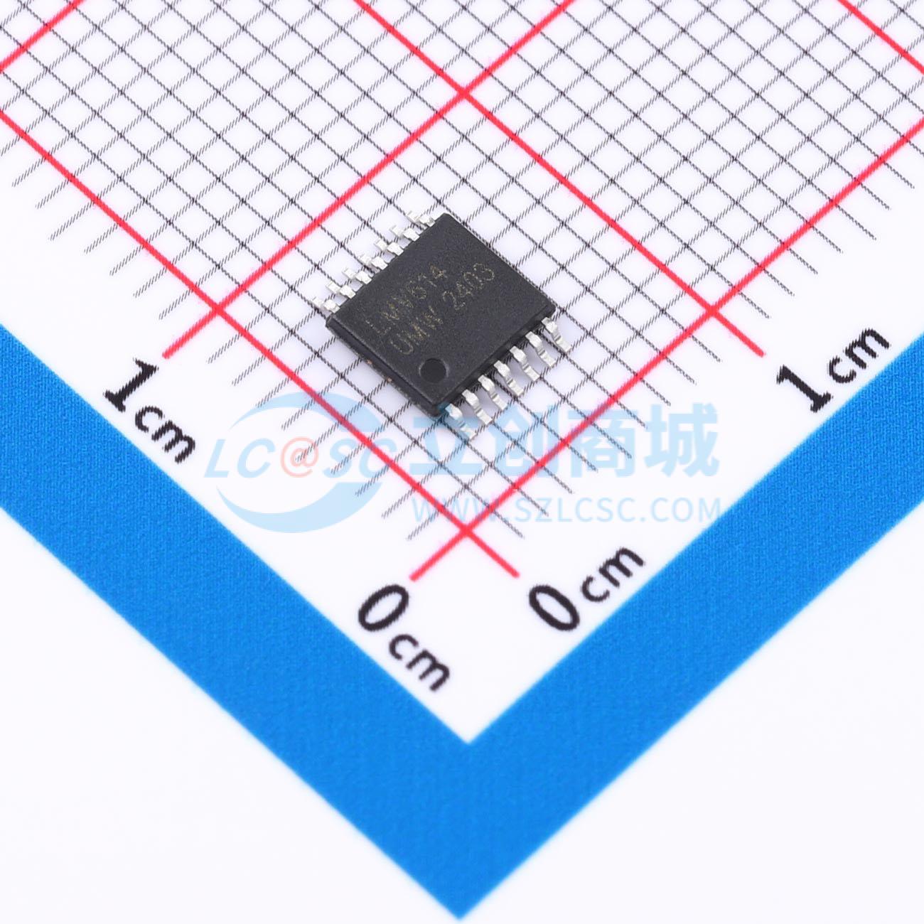 IC Khuếch Đại Thuật Toán LMV614MTX(UMW) TSSOP-14 4 kênh Rail-to-Rail 1.4 MHz - Techcore Việt Nam