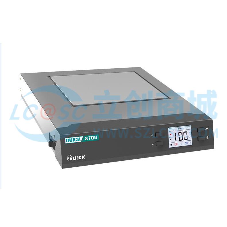 Bàn Gia Nhiệt QUICK870D 800W Chuyên Dùng Sửa Chữa Điện Tử - Techcore Việt Nam