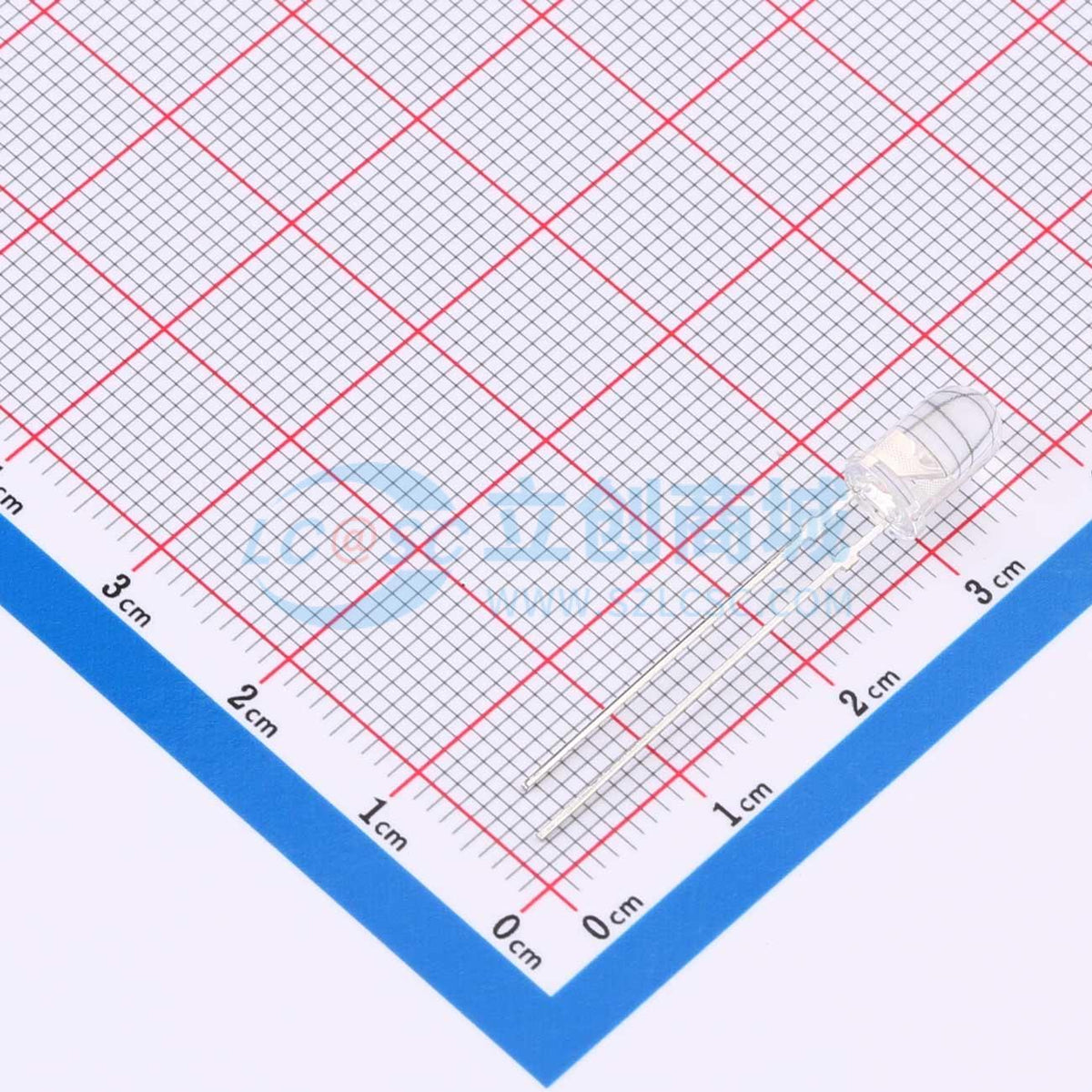 LED TLCR5100 VISHAY Xuyên lỗ Đỏ - Techcore Việt Nam