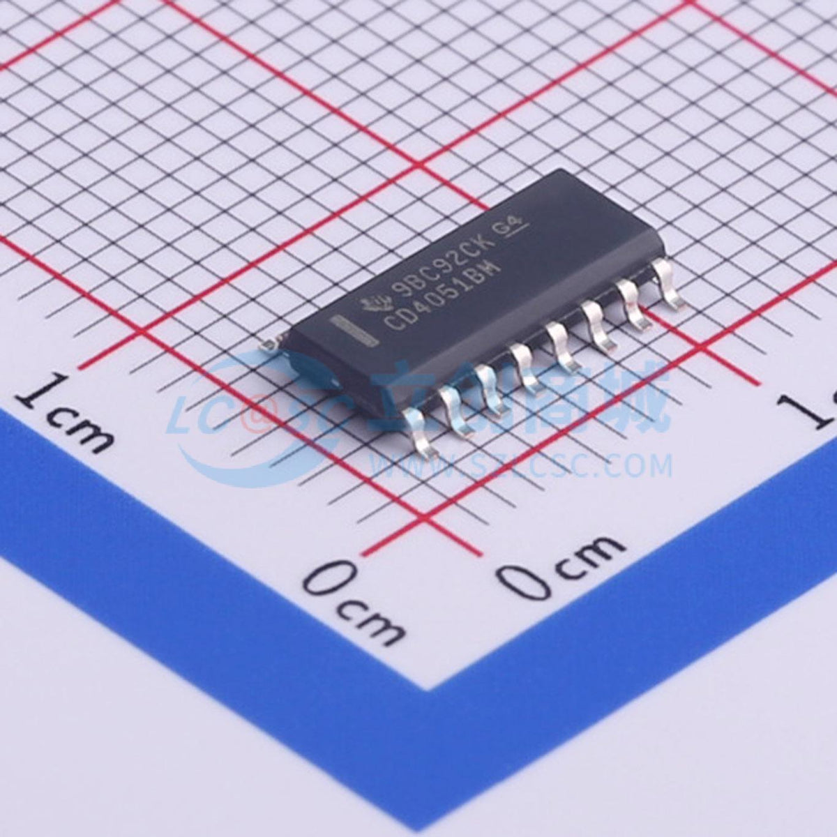 Linh kiện điện tử CD4051BM96 Texas Instruments SOIC-16-150mil - Techcore Việt Nam