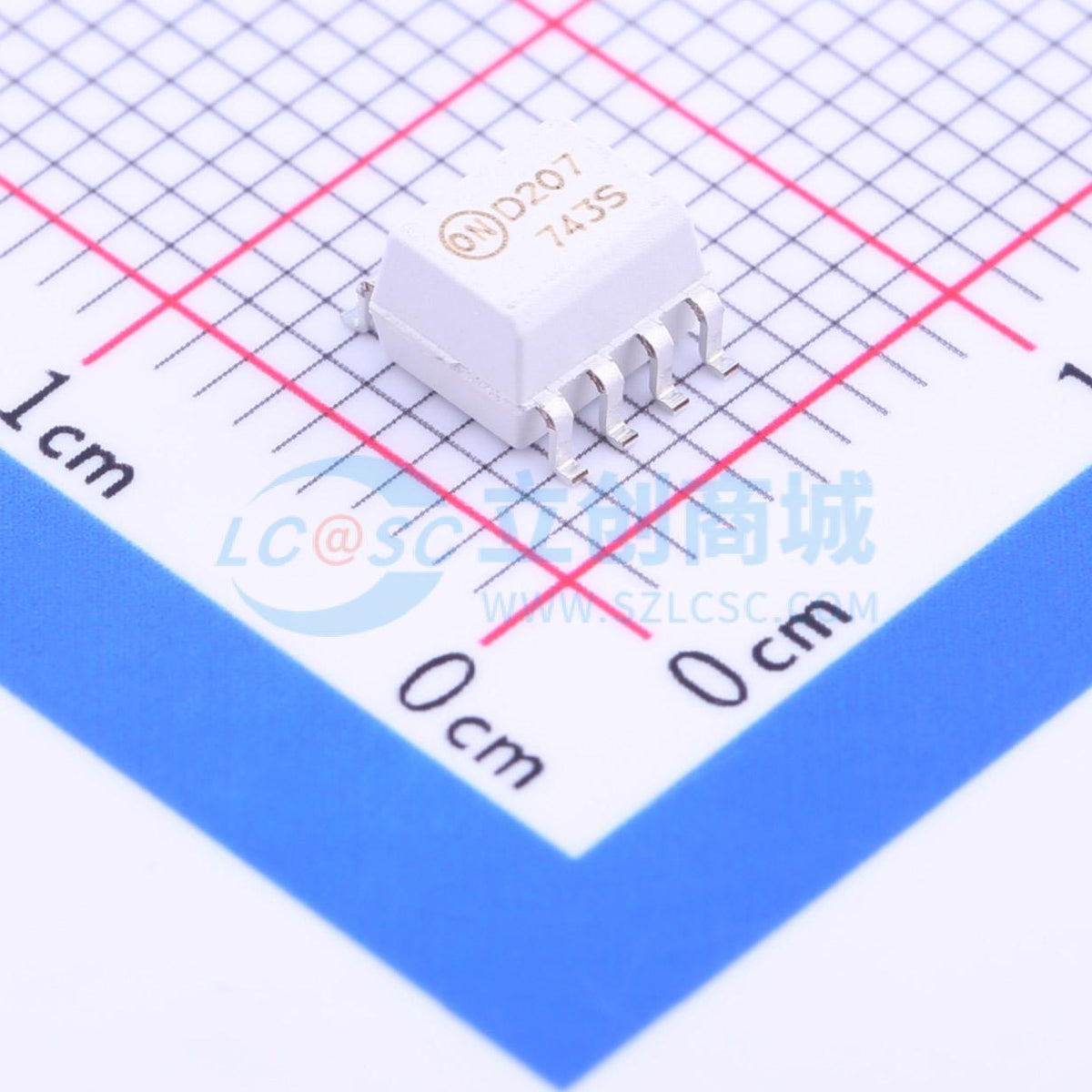 Optocoupler transistor MOCD207M onsemi 1.25V - Techcore Việt Nam