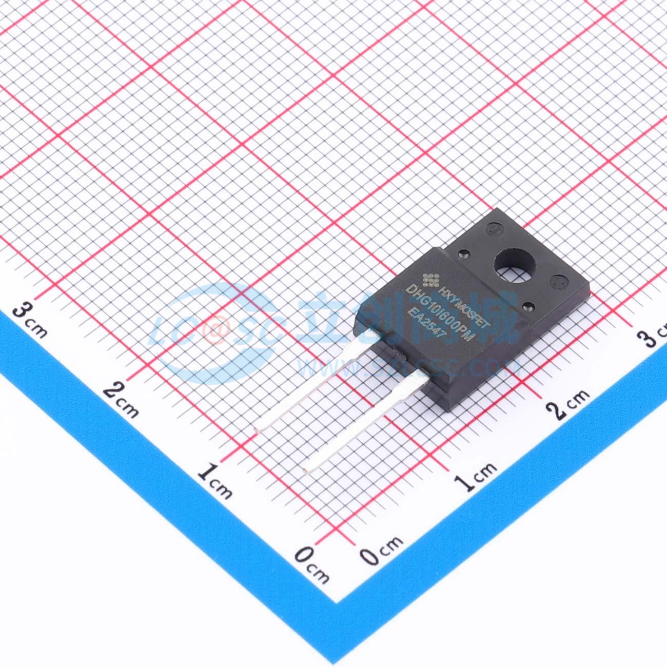 Diode SiC DHG10I600PM-HXY 22.2A TO-220F-2L 1.37V@10A - Techcore Việt Nam