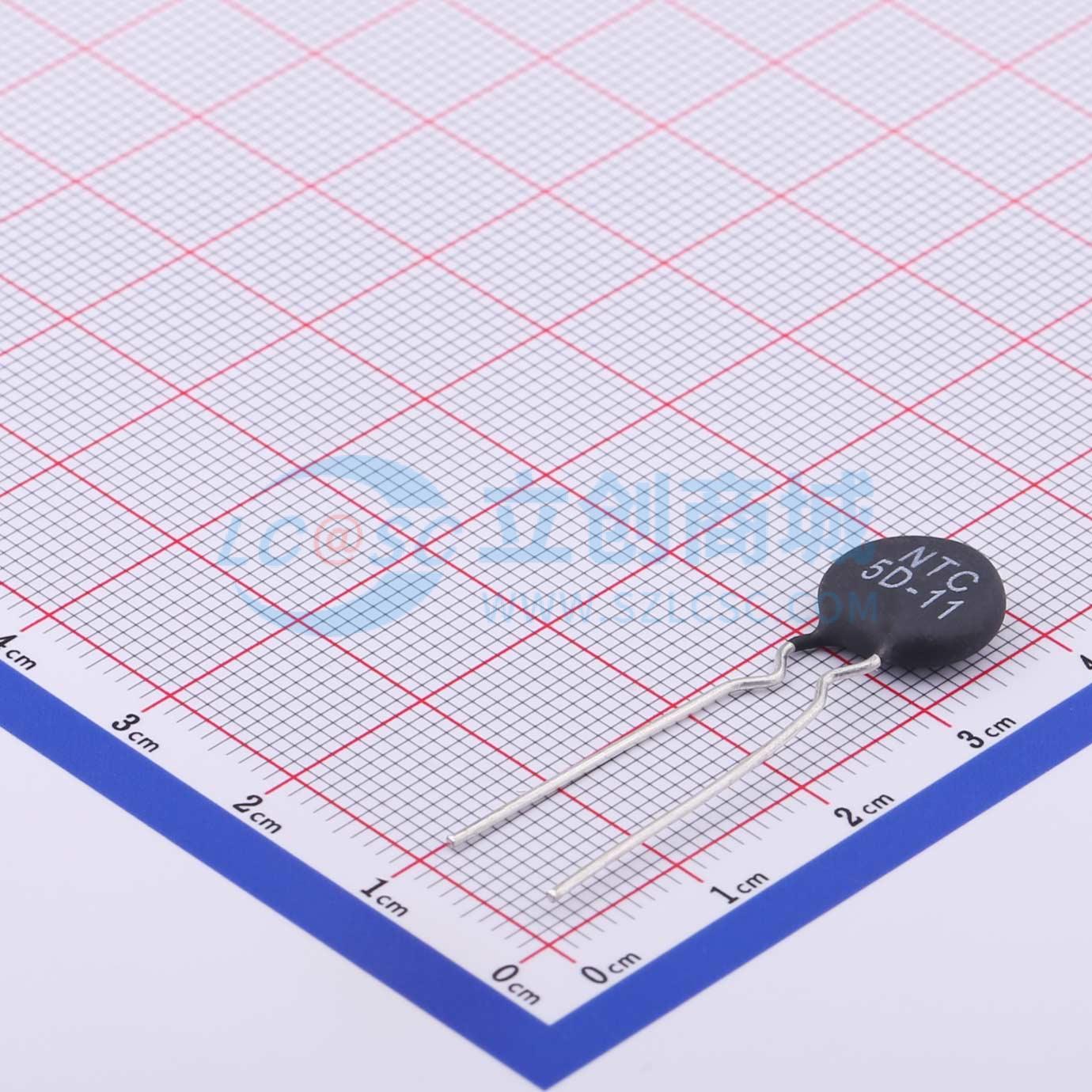 Điện trở nhiệt NTC NTC 5D-11 RUILON Xuyên lỗ, P=7.5mm 5Ω - Techcore Việt Nam