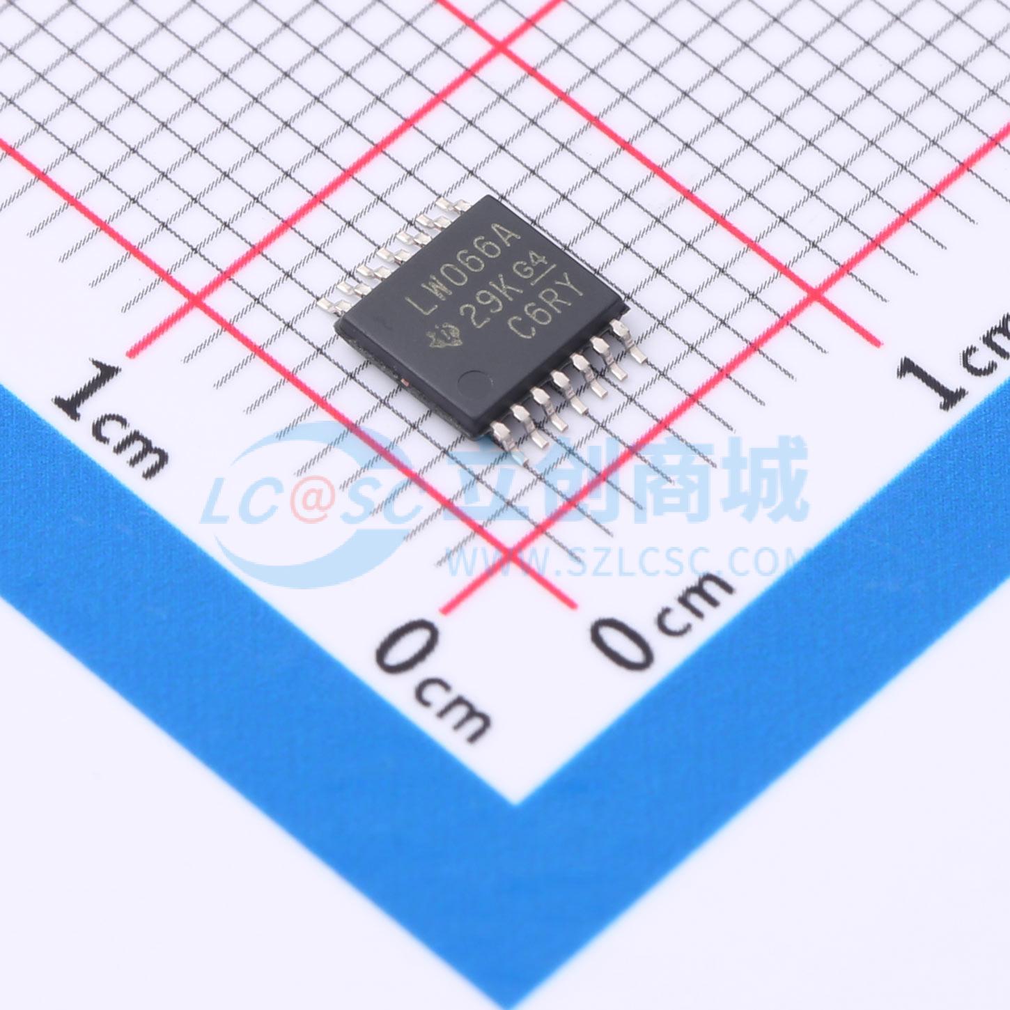 Linh kiện điện tử SN74LV4066APWR Texas Instruments TSSOP-14 - Techcore Việt Nam