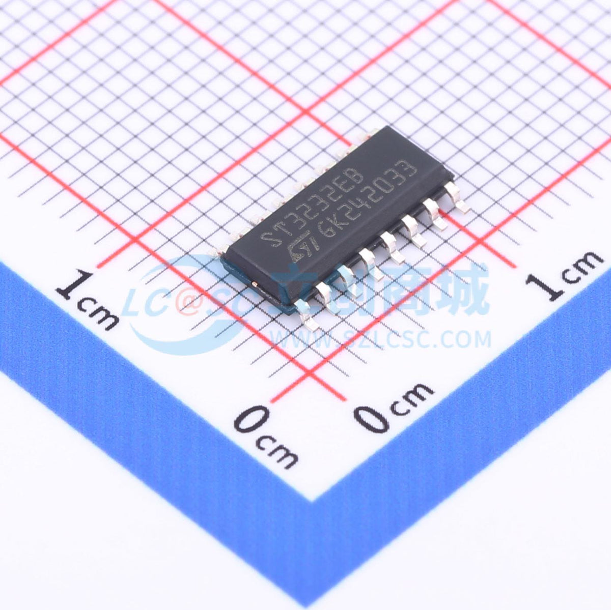 IC giao tiếp ST3232EBDR STMicroelectronics SO-16 - Techcore Việt Nam
