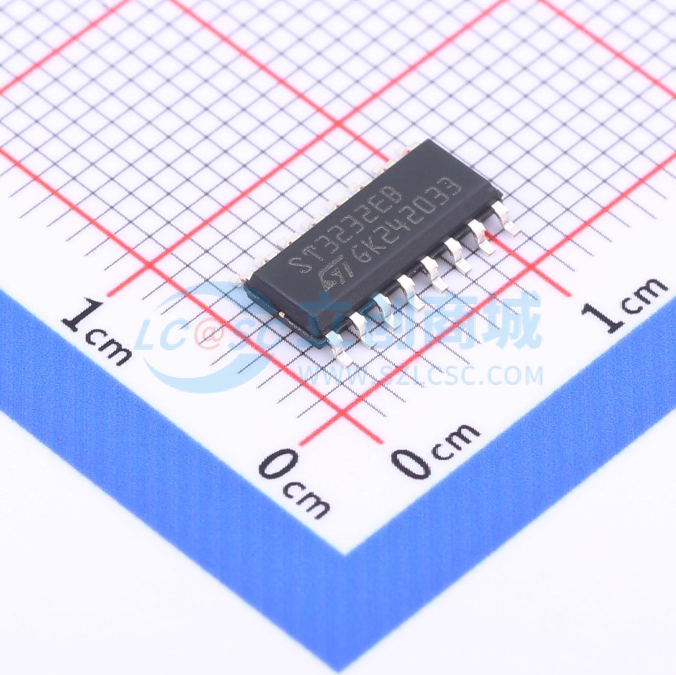 IC giao tiếp ST3232EBDR STMicroelectronics SO-16 - Techcore Việt Nam