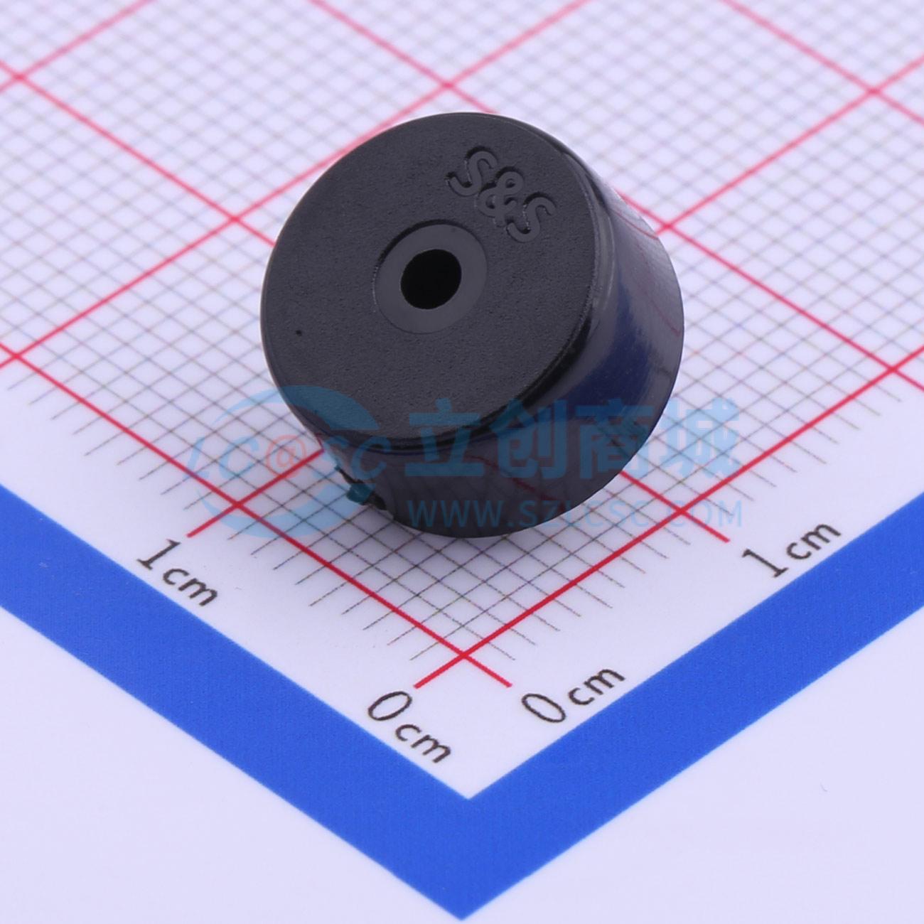 Còi buzzer SFN-1207PA5.0 S&S Xuyên lỗ,D=12.5mm - Techcore Việt Nam